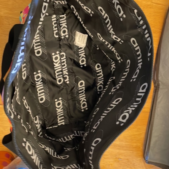 Amika Tote - Gym Beach Diaper Travel Carry-on Dance School Vacation Bag - Picture 2 of 2